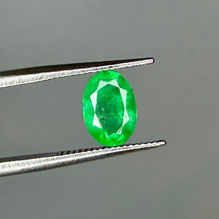 Zonder minimumprijs - 1 pcs Groen Smaragd - 1.01 ct -, Sieraden, Tassen en Uiterlijk, Edelstenen