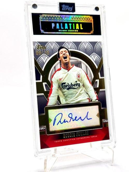 2024-25 Topps Robbie Fowler Palatial AUTO 08/10 Liverpool -, Verzamelen, Stickers