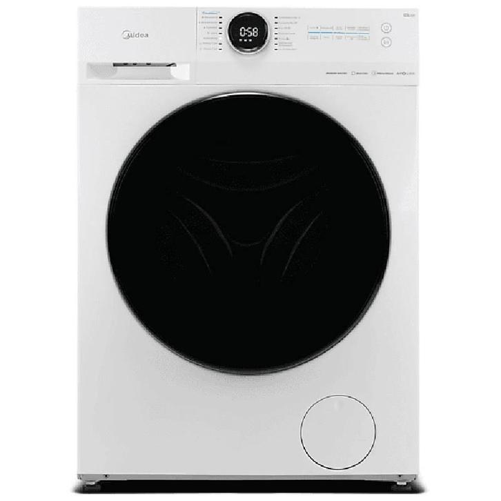 Nieuwe Midea wasmachine 8 KG + STOOM label A MF200W80WB-14AS, Witgoed en Apparatuur, Wasmachines, 1200 tot 1600 toeren, 8 tot 10 kg