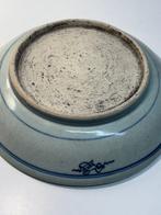 Bord - Assiette bleu blanc Qing - Porselein - Chinees bord, Antiek en Kunst