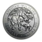 Somalische Olifant 1 oz 2007 (5.000 oplage), Verzenden, Overige landen, Losse munt, Zilver