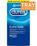 DUREX EXTRA SAFE CONDOOMS TRAY 3 X 20 STUKS, Nieuw, Verzenden
