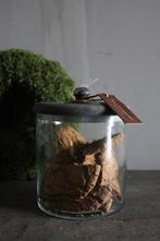 Aura Peeperkorn glazen voorraadpot 16 x 15 cm, Huis en Inrichting, Woonaccessoires | Overige, Ophalen of Verzenden, Nieuw