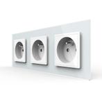 Livolo | Wit | SR+SR+SR | French | Wandcontactdoos, Ophalen of Verzenden, Nieuw