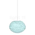 Umage Eos Hanglamp, lampenkap blauw/kabel wit - ø¸45 cm, Verzenden, Nieuw