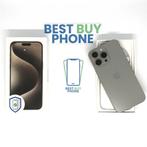 iPhone 15 Pro Max 256GB naturel /kras vrij /94% batt /garant, 256 GB, IPhone 15 Pro Max, Ophalen of Verzenden, Zo goed als nieuw
