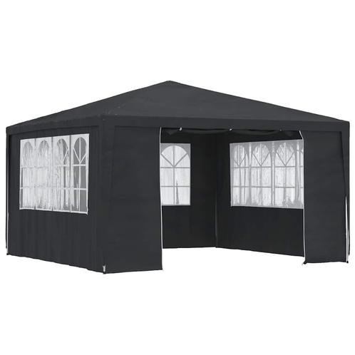 vidaXL Partytent met zijwanden professioneel 90 g/m² 4x4 m, Tuin en Terras, Partytenten, Partytent, Nieuw, Verzenden