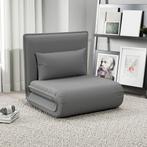 TRUUSK Vloersofa 3-in-1 Opvouwbaar Slaapbank, Gestoffeerde S, Huis en Inrichting, Fauteuils, Verzenden, Nieuw
