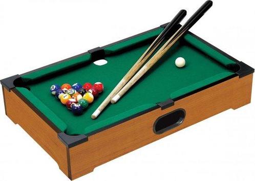 Mini Pool tafel - Pooltafel voor thuis -, Kinderen en Baby's, Speelgoed | Overig, Verzenden
