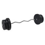 Halterset 3 in 1 / 60kg halterstang, Sport en Fitness, Fitnessmaterialen, Verzenden, Nieuw