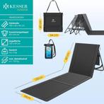 Strandmat met rugleuning - Opvouwbaar - 2 Stuks - Zwart - KE, Verzenden, Zo goed als nieuw