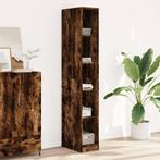 vidaXL Kledingkast 30x50x200 cm bewerkt hout gerookt, Huis en Inrichting, Kasten | Kledingkasten, Verzenden, Nieuw