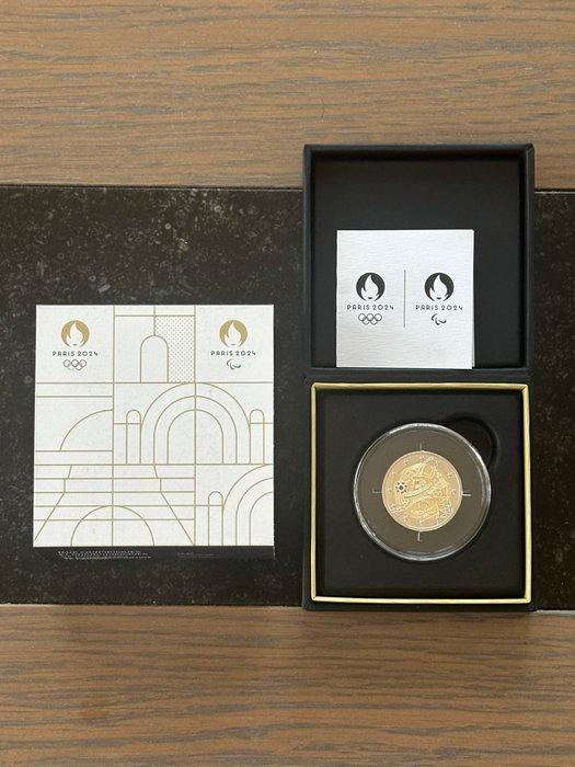Frankrijk. 2 Euro 2024 La Tour Eiffel Danse Proof (Zonder, Postzegels en Munten, Munten | Europa | Euromunten