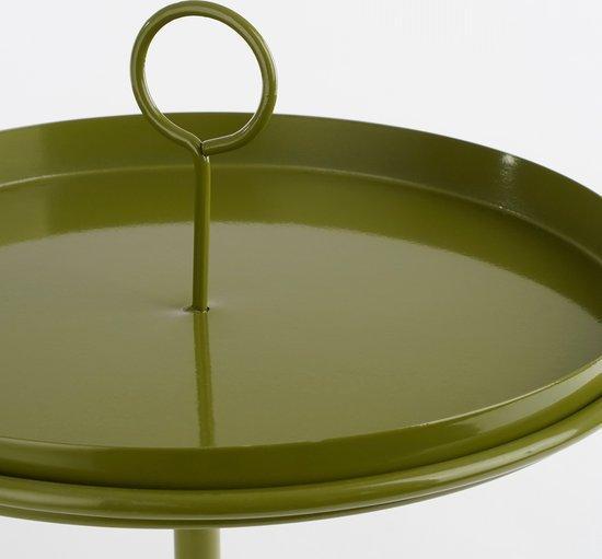 2dekans | Mica Decorations Aston Dienblad met Klem - H30 x, Huis en Inrichting, Keuken | Servies, Zo goed als nieuw, Ophalen of Verzenden