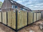 Hout beton schuttingen vanaf €110 p/m incl plaatsing en btw, Garantie, Hekwerk of Schuttingen