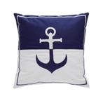 Bootkussen Santorini Navy - Wit 40x40 Set - 2 Stuks, Watersport en Boten, Ophalen of Verzenden, Nieuw