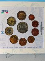 Italië. Year Set (BU) 2016 Benedetto Croce (incl. 5 Euro