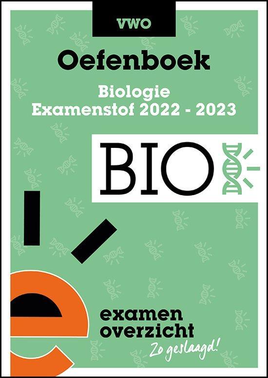 ExamenOverzicht - Oefenboek Biologie VWO 9789464380965, Boeken, Overige Boeken, Zo goed als nieuw, Verzenden