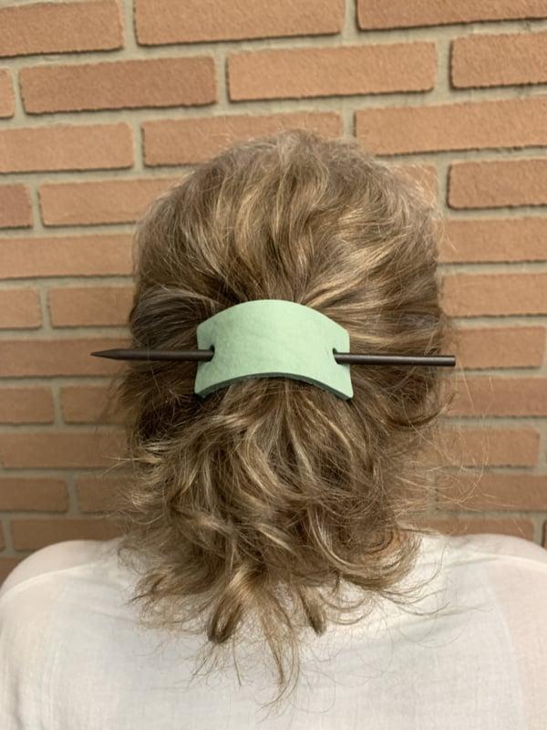 Lederen Haar pin /haar speld. 19 verschillende kleuren, Auto-onderdelen, Overige Auto-onderdelen, Nieuw, Ophalen of Verzenden