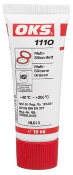 Oks 1110 food grade siliconenvet nsf h1 10 g, tube, Verzenden, Nieuw