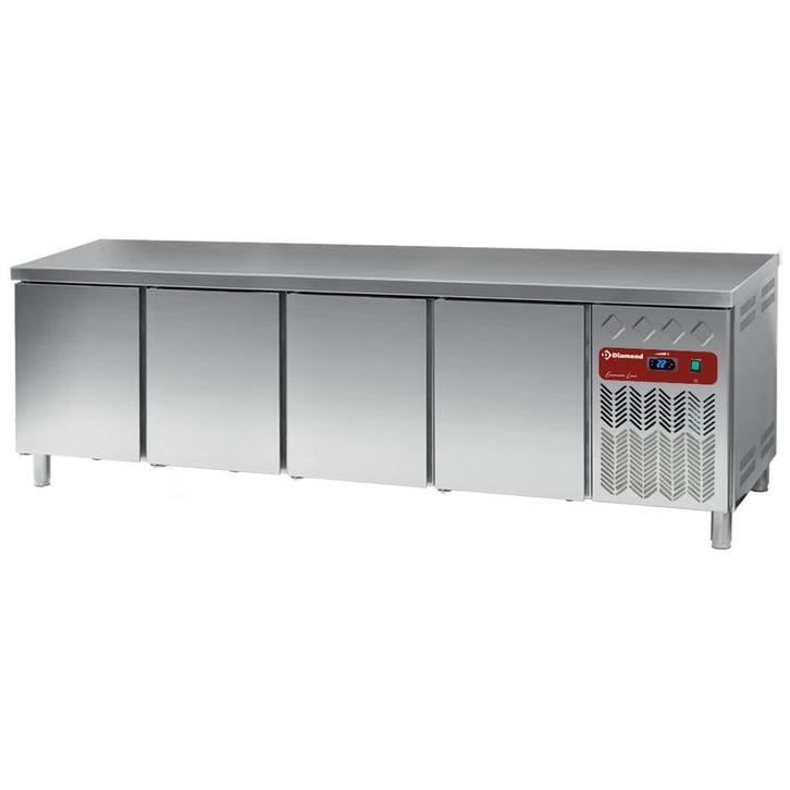 Diamond Bakkerij Koelwerkbank | 760L | 4 Deuren (EN600x400), Witgoed en Apparatuur, Koelkasten en IJskasten, Ophalen of Verzenden