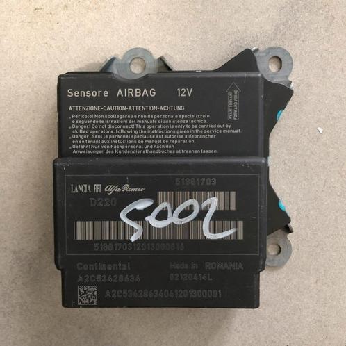 Fiat 500 SRS Airbag module 51881703 A2C53428634, Auto-onderdelen, Elektronica en Kabels, Gereviseerd, 3 maanden garantie, Fiat