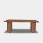 Tafel Boomstam Eikenhout  Half Rond  240x100, Huis en Inrichting, Tafels | Eettafels, Nieuw