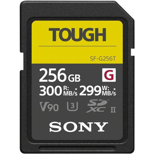 Sony 256GB SF-G TOUGH Series UHS-II SDXC geheugenkaart, Audio, Tv en Foto, Fotografie | Geheugenkaarten, Overige typen, Nieuw