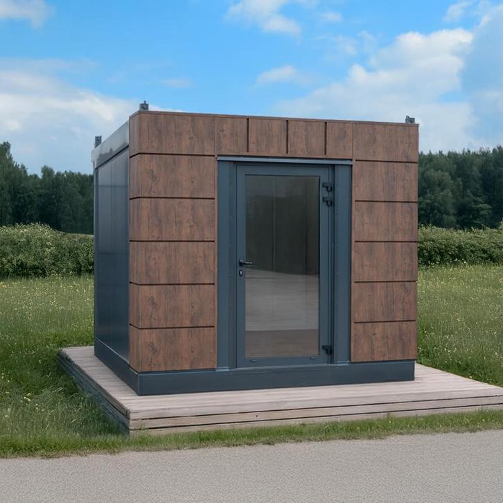 Tuinkantoor 3x3 Helsinki Model – Nu kopen, Tuin en Terras, Tuinhuizen, Nieuw
