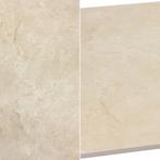 Natuursteen look vloertegel Crema-Marfil mat beige 60x60 cm, Doe-het-zelf en Verbouw, Tegels, Nieuw, Keramiek, 20 tot 40 cm, Ophalen of Verzenden