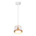 Hanglamp rond Ø100 | Tulip | Wit/ Goud | GX53 fitting, Nieuw, Ophalen of Verzenden, Modern, Metaal