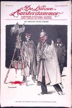 Oorlogsslachtoffers van de centralen op spotprent (Lithos), Verzenden