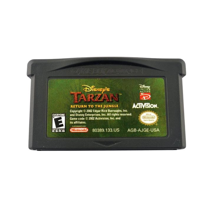 Tarzan [Gameboy Advance], Spelcomputers en Games, Games | Nintendo Game Boy, Zo goed als nieuw, Ophalen of Verzenden
