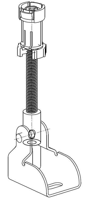 Wand- + Hoekbevestigingset Tbv Geberit Up-320, Doe-het-zelf en Verbouw, Sanitair, Ophalen of Verzenden