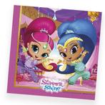 Shimmer And Shine Servetten 33cm 20st, Verzenden, Nieuw