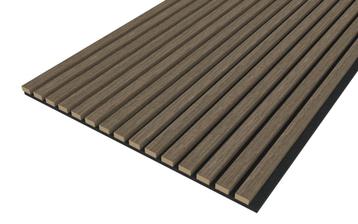 Akupanel Eiken Walnoot 300 x 60 cm Brandvertragende vilt beschikbaar voor biedingen