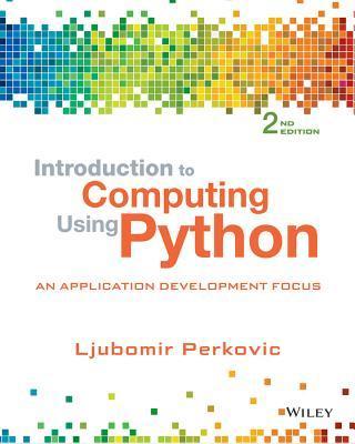 Introduction to Computing Using Python 9781118890943, Boeken, Wetenschap, Zo goed als nieuw, Verzenden