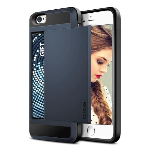 iPhone 6 Plus - Wallet Card Slot Cover Case Hoesje Business, Telecommunicatie, Mobiele telefoons | Hoesjes en Frontjes | Apple iPhone