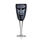 Maleras - Mats Jonasson - Wijnglas (2) - Kubik - Kristal -, Antiek en Kunst, Antiek | Glas en Kristal