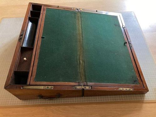 Schrijftafel - Hout - Reissecretaire., Antiek en Kunst, Antiek | Overige Antiek