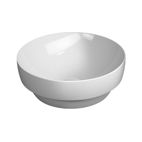 Keramische Opbouw Waskom Sapho Pura dia. 40 cm Wit, Doe-het-zelf en Verbouw, Sanitair, Overige typen, Nieuw, Ophalen of Verzenden