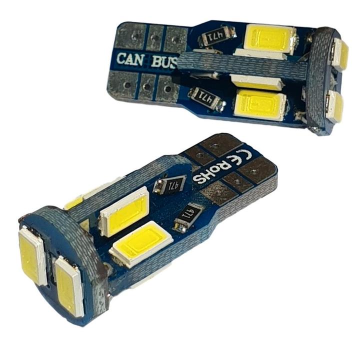 T10 Autolamp W5W - 2 stuks - 10-SMD - Daglichtwit 6000K - CA, Huis en Inrichting, Lampen | Overige, Nieuw, Verzenden