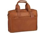 Burkely Vintage Laptop Bag 15.6 cognac, Verzenden, Zo goed als nieuw