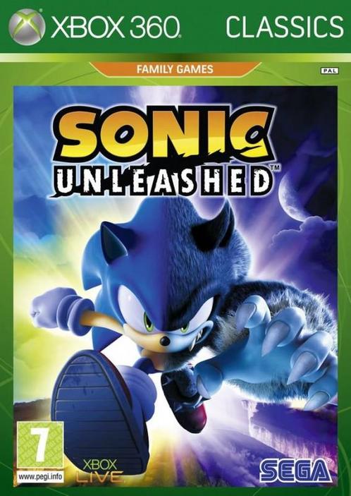 Sonic Unleashed (classics) (Xbox 360), Spelcomputers en Games, Games | Xbox 360, Gebruikt, Vanaf 3 jaar, Verzenden