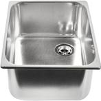 Inbouw Wasbak Rechthoekig 360x260x150mm Rvs, Ophalen of Verzenden, Nieuw