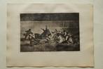 Francisco De Goya (1746-1828) (after) - La Tauromaquia Blatt, Antiek en Kunst