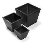Bloempot | Decoris | 32 centimeter | 3 stuks, Verzenden, Nieuw