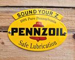 Pennzoil Sound your Z emaille bord, Verzenden, Nieuw