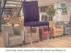 Leren eetkamerstoel Comfort - Toledo Aubergine (paars) -, Huis en Inrichting, Stoelen, Overige kleuren, Nieuw, Leer, Ophalen of Verzenden