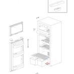 Thetford Groentebak Rechts N41**, Ophalen of Verzenden, Nieuw